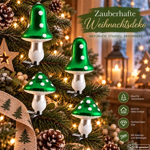 Weihnachtskugeln glas - 4,