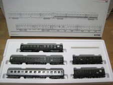 Märklin 42756 Set alle Wagen beleuchtet + stromführende Kupplungen mit der  OVP