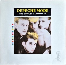Depeche Mode - The Singles 81-85 - Mute coloured Vinyl LP + Matall-Poster FOC