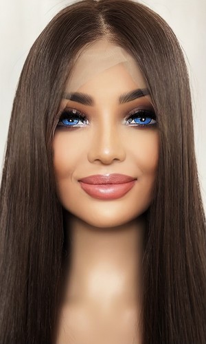 Dunkelbraune lace front - dunkelbraune,