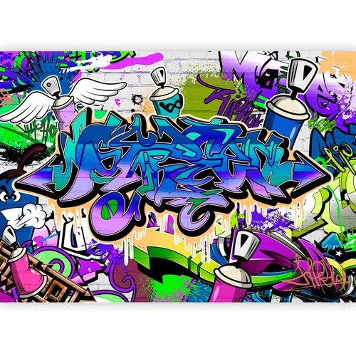 Graffiti mauer jugendzimmer - mauer,