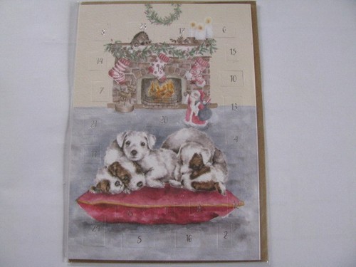 Adventskalender karte - karte, a5
