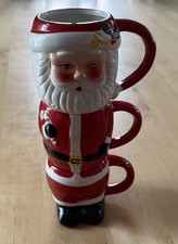 Weihnachtstassen 3 Teilig - Weihnachtsmann