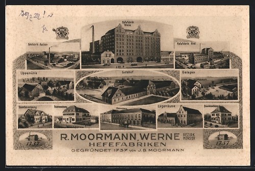 Werne lippe hefefabriken - werne, /