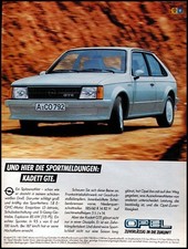 Opel Kadett D, GTE Werbung