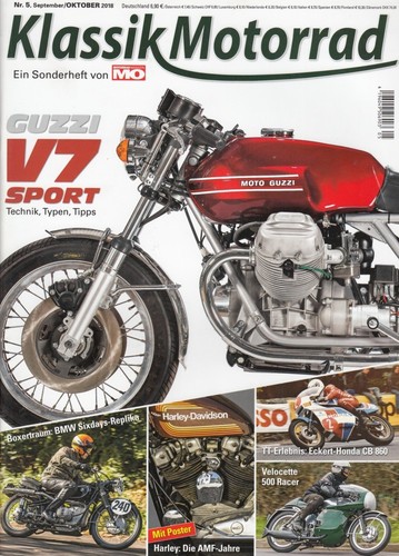 Km1805 moto guzzi v7 - moto,