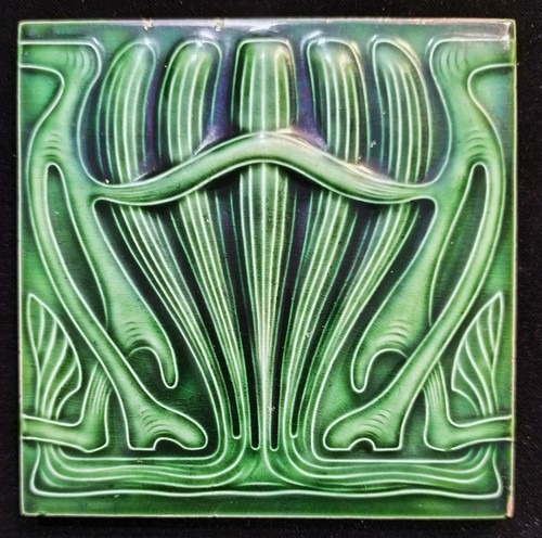 Jugendstil fliese abstraktes - jugendstil, fliese,abstraktes
