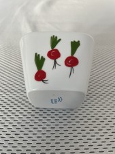 Kahla kleine Schale eckig 6x6 cm mit Deckelchen eckig 10x10 cm