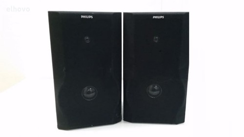 Phillips vintage speakers pair - phillips,