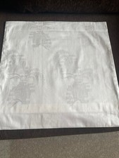 2 x Kissenbezug 40 x 40 cm,   Baumwoll weiß, neu  M-1