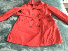 Trenchcoat Regenmantel Gil Bret 44 rot