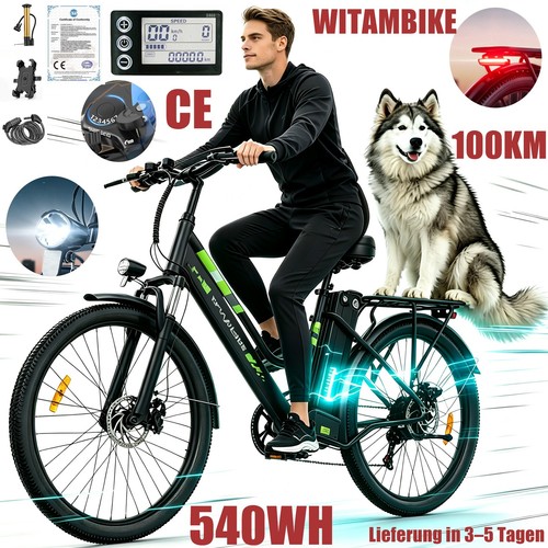 Zoll city bike 250w - 26,