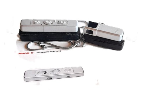 Minox kamera ledertasche - minox,
