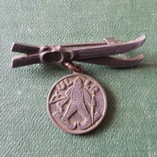 Altes Abzeichen - Ullr - Ski