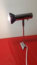 Vintage Chrom Klemmlampe von Koch & Lowy  Spot Strahler 70er Jahre