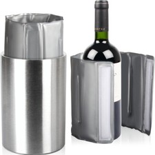 Weinkühler doppelwandig 2x - weinkühler, +