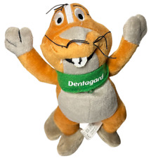 Colgate Dentagard Plüsch Biber Kuscheltier Stofftier Plüschtier Werbung 16cm