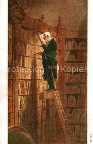 Spitzweg carl der bücherwurm - spitzweg,