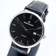 1 Armbanduhrhr Claude Bernard Automatik  Ref: 80102 Stahl 40 mm
