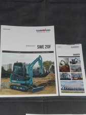 SUNWARD Minibagger SWE 20F, Bagger Prospekte ( Auktion 97 )