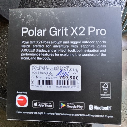 Polar grit pro - pro, black