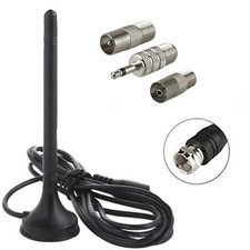 DVB-T2 FULL HD TV mit F Stecker DAB Antenne DAB Zimmerantenne Digital Receiver