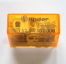 FINDER Relais 230V AC | 24V AC | 24V DC | 2 Wechsler Koppelrelais | 40.52.8.230