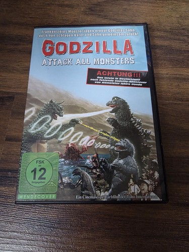 Dvd godzilla attack all - dvd,