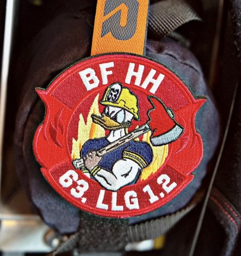 Limitiert neu feuerwehr patch - limitiert,