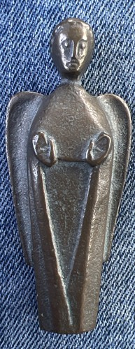 Engel aus bronze gefertigt - aus,