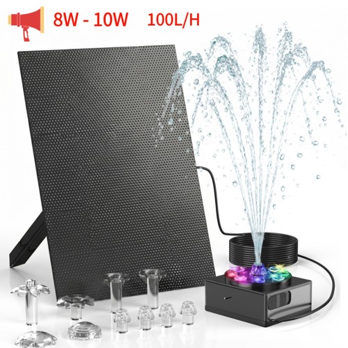10w solar springbrunnen - springbrunnen, mit