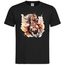 T-Shirt Pferde Reiten Pferd