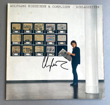 WOLFGANG NIEDECKEN "BAP" In-person signed Vinyl/LP 12" Autogramm