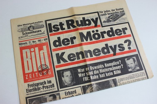Bildzeitung 1963 - bildzeitung, 27.11.1963