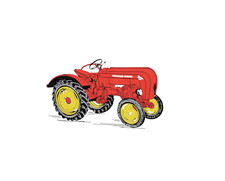 KIDS-T-Shirt o. Sweat-Shirt mit "Porsche Diesel" Traktor; erhältlich in 5 Farben