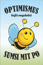 Blechschild Schild 20x30cm -