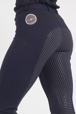 Reiten Damen Frauen SILIKON VOLLBESATZ Reithose Premium Socken Unterteil Jodpur