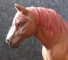 Schleich pferd repainted - pferd,