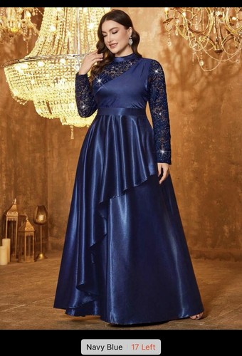 Plus elegant sequin - plus, lace