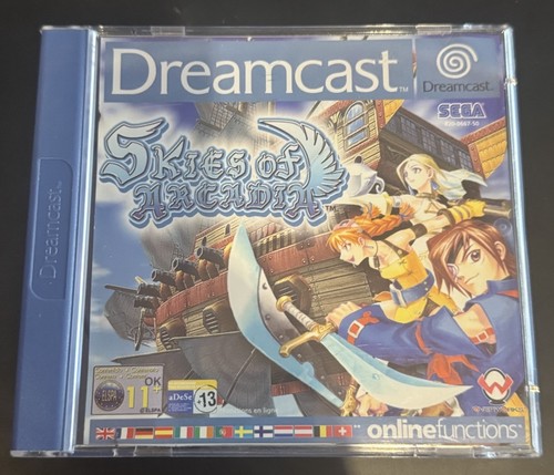 Skies arcadia sega - of,