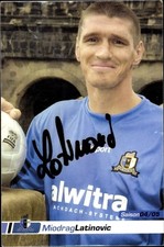 Autogrammkarte Fußballer