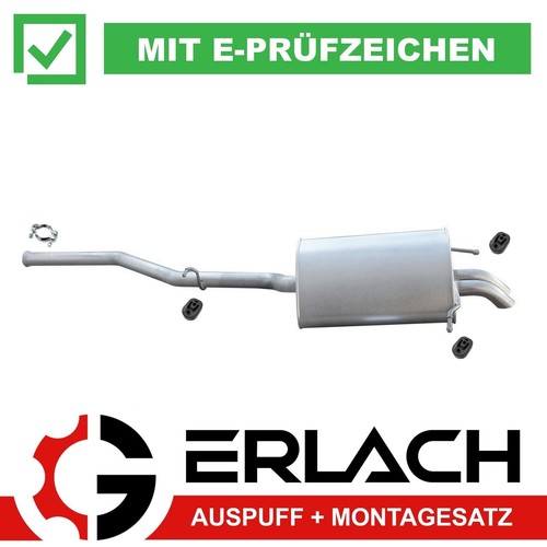 Endschalldämpfer für