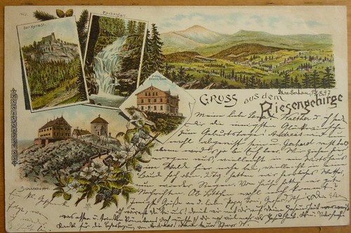 Gruß aus riesengebirge - gruß, d.