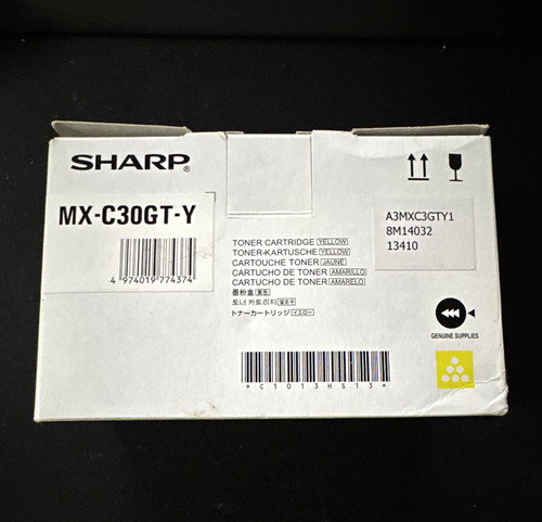 Sharp tonerkartusche gelb - tonerkartusche,