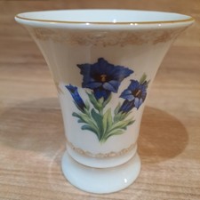 Antike Trichter Vase Enzian Carl Schumann Bavaria Enzian Art Deco 1932 - 1944