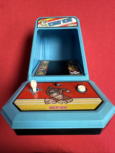 1981 coleco donkey - donkey, kong