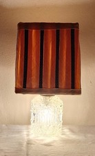 Tischlampe Glasfuß Metall