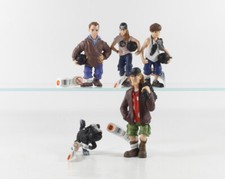 Die Wilden Kerle === 5 x Fußball Figuren Bully Bullyland