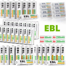 EBL Akku AAA / AA Micro Typ 2800mAh 1100mAh Mignon Wiederaufladbare Batterien DE