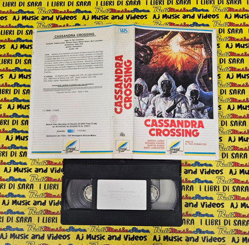 Vhs film cassandra crossing - film,
